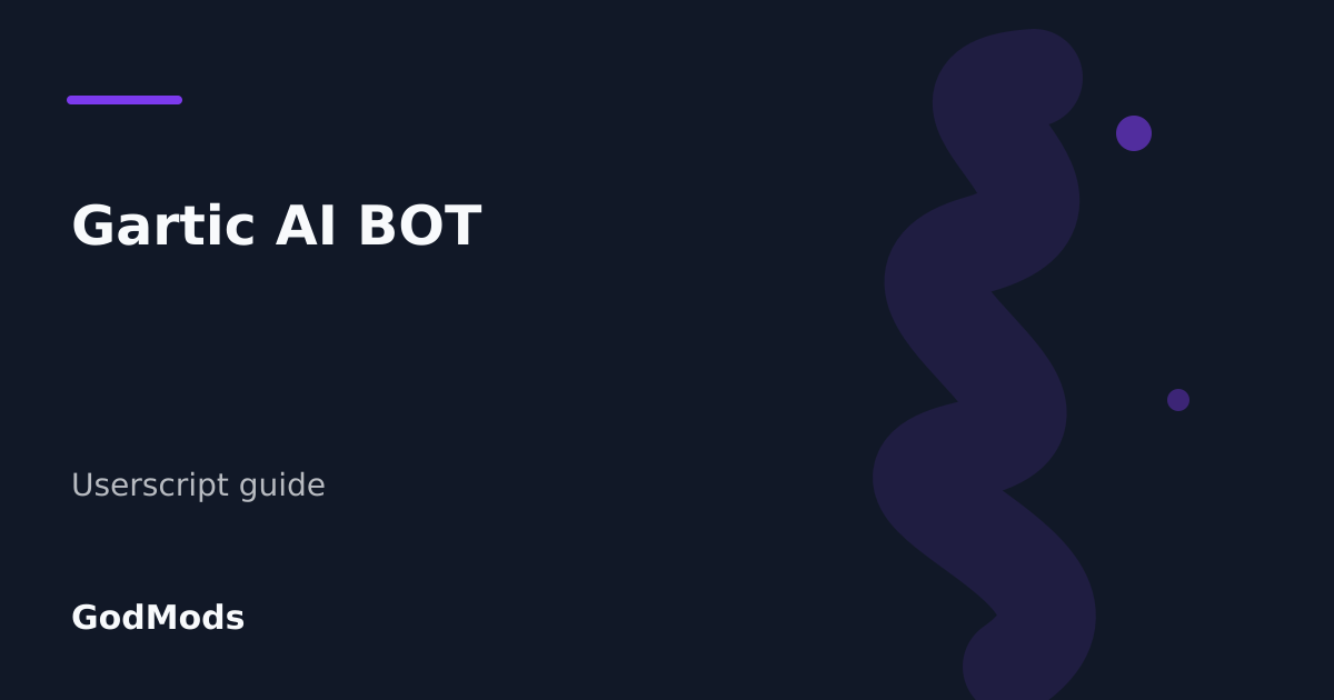 Editorial cover for Gartic AI BOT