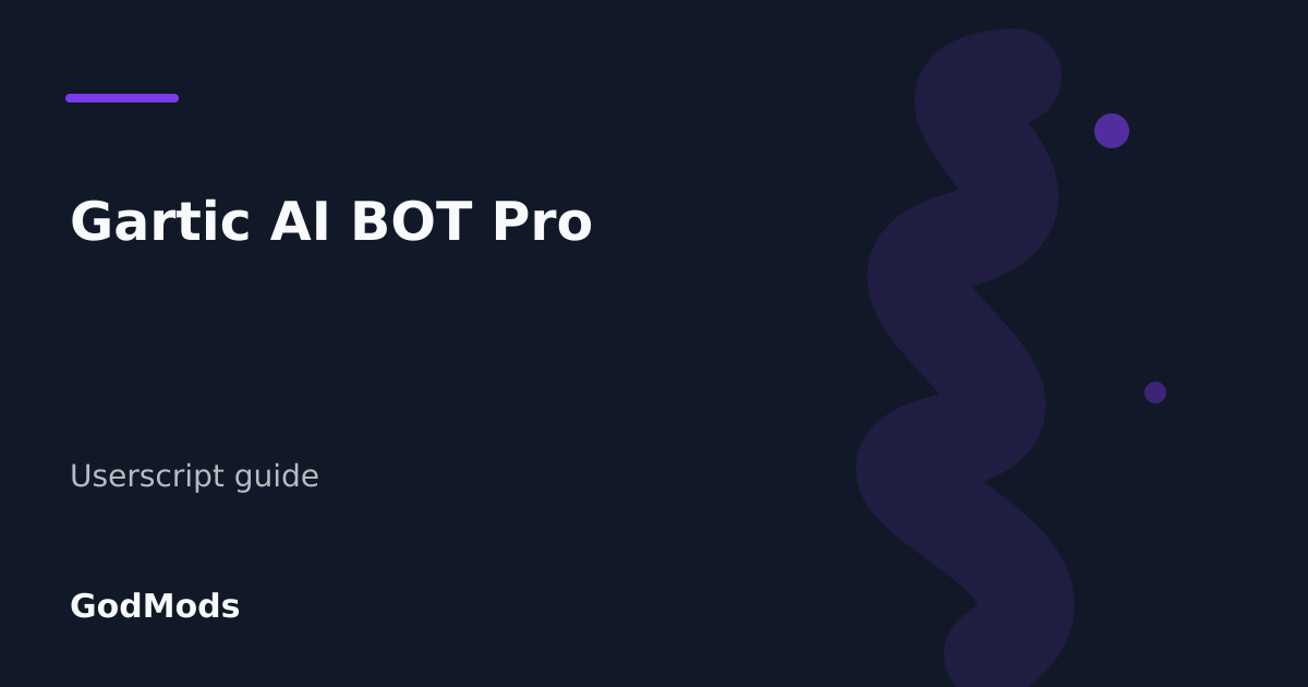 Editorial cover for Gartic AI BOT Pro