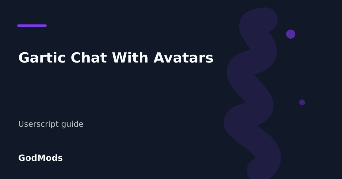 Editorial cover for Gartic Chat With Avatars
