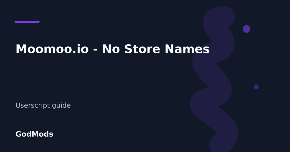 Editorial cover for Moomoo.io - No Store Names