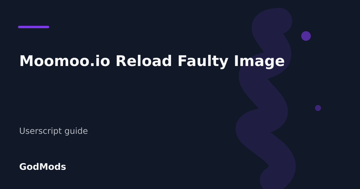 Editorial cover for Moomoo.io Reload Faulty Image