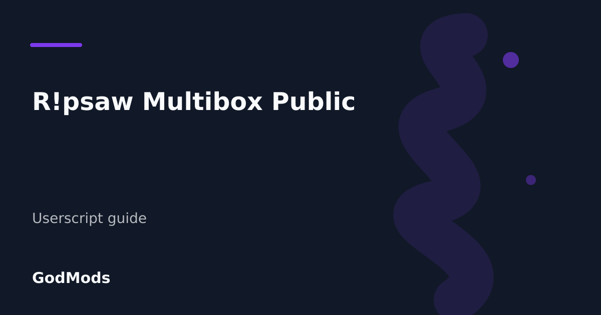 Editorial cover for R!psaw Multibox Public