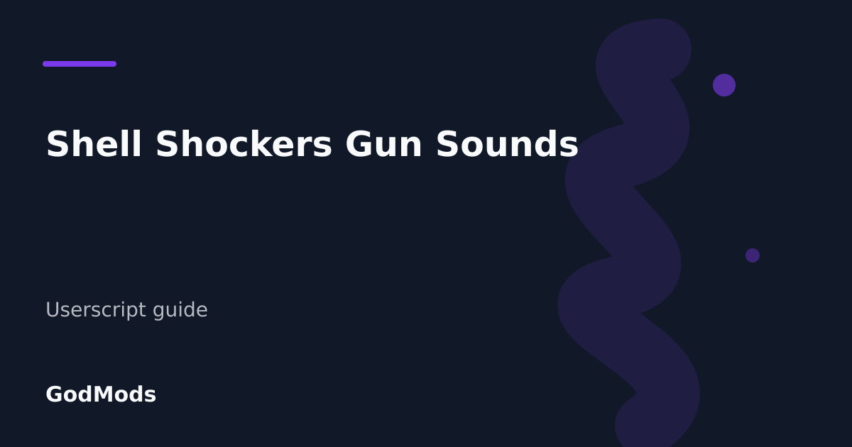 Editorial cover for Shell Shockers Gun Sounds