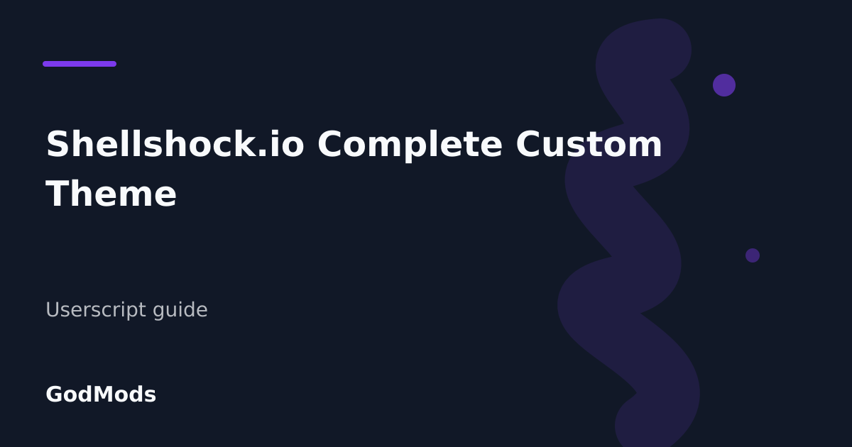 Editorial cover for Shellshock.io Complete Custom Theme
