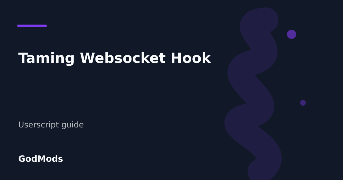 Editorial cover for Taming Websocket Hook