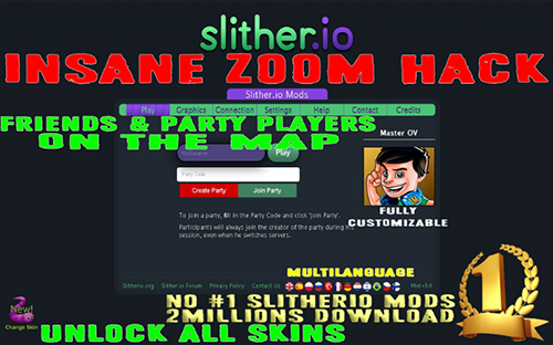 Stream Enjoy Slither io with Mod Apk Features: God Mode, Invisible