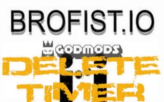 Brofist.io Delete Timer