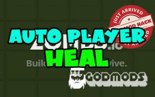 zombs.io auto heal Mod to survive longer and earn more points